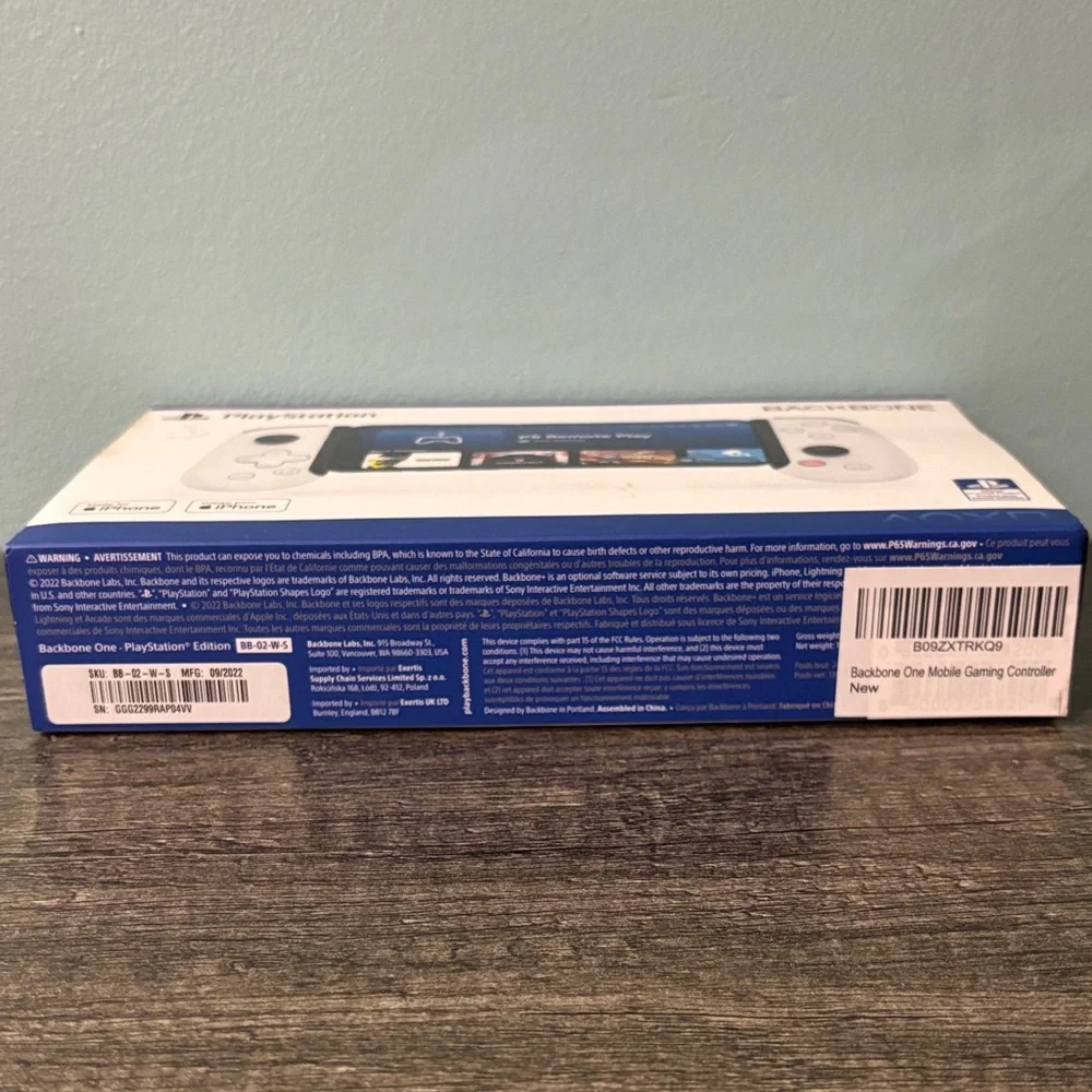 Sony playstation backbone
